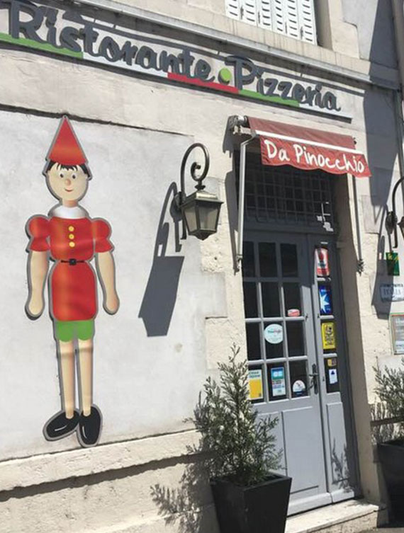Da Pinocchio : restaurant pizzeria à Fleury-les-Aubrais près d'Orléans (45)